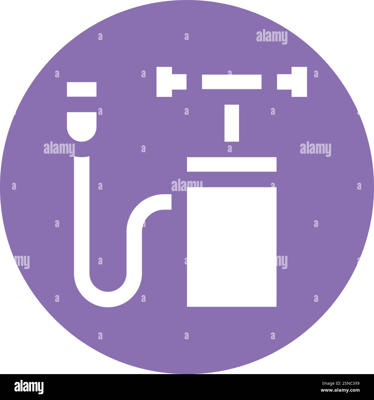 Air Pump Vector Icon Design Illustration Stock Vector