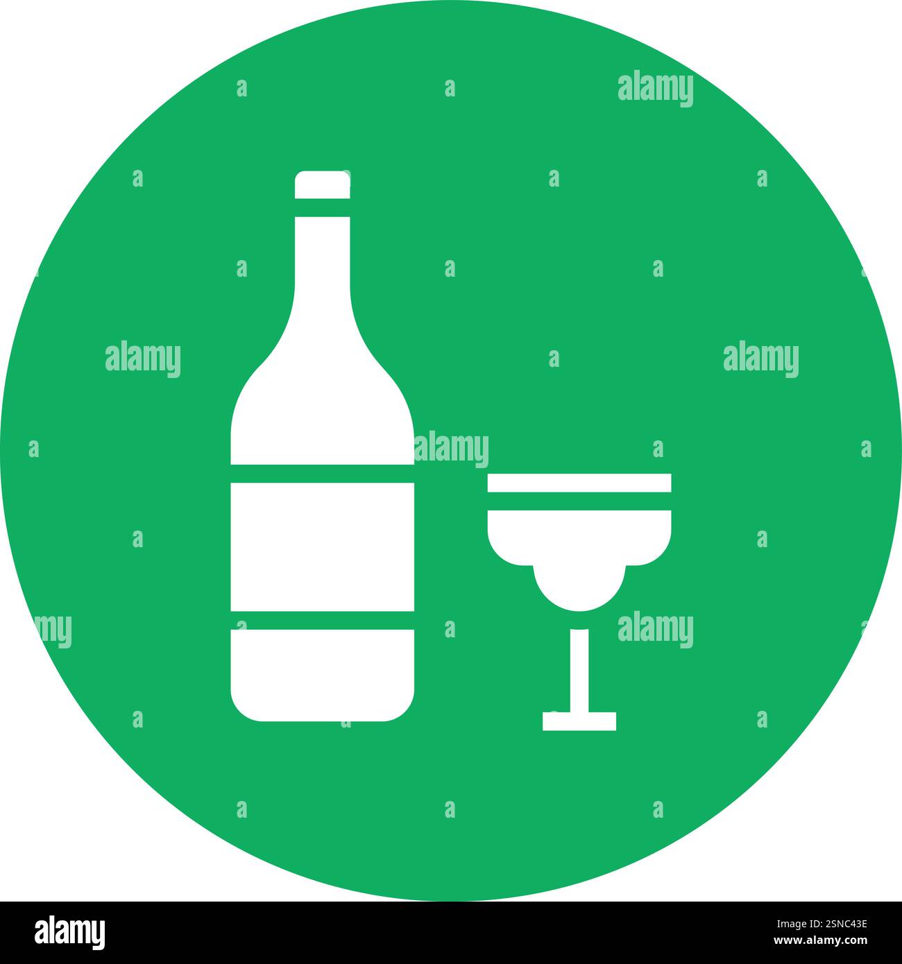 Drinks Vector Icon Design Illustration Stock Vector