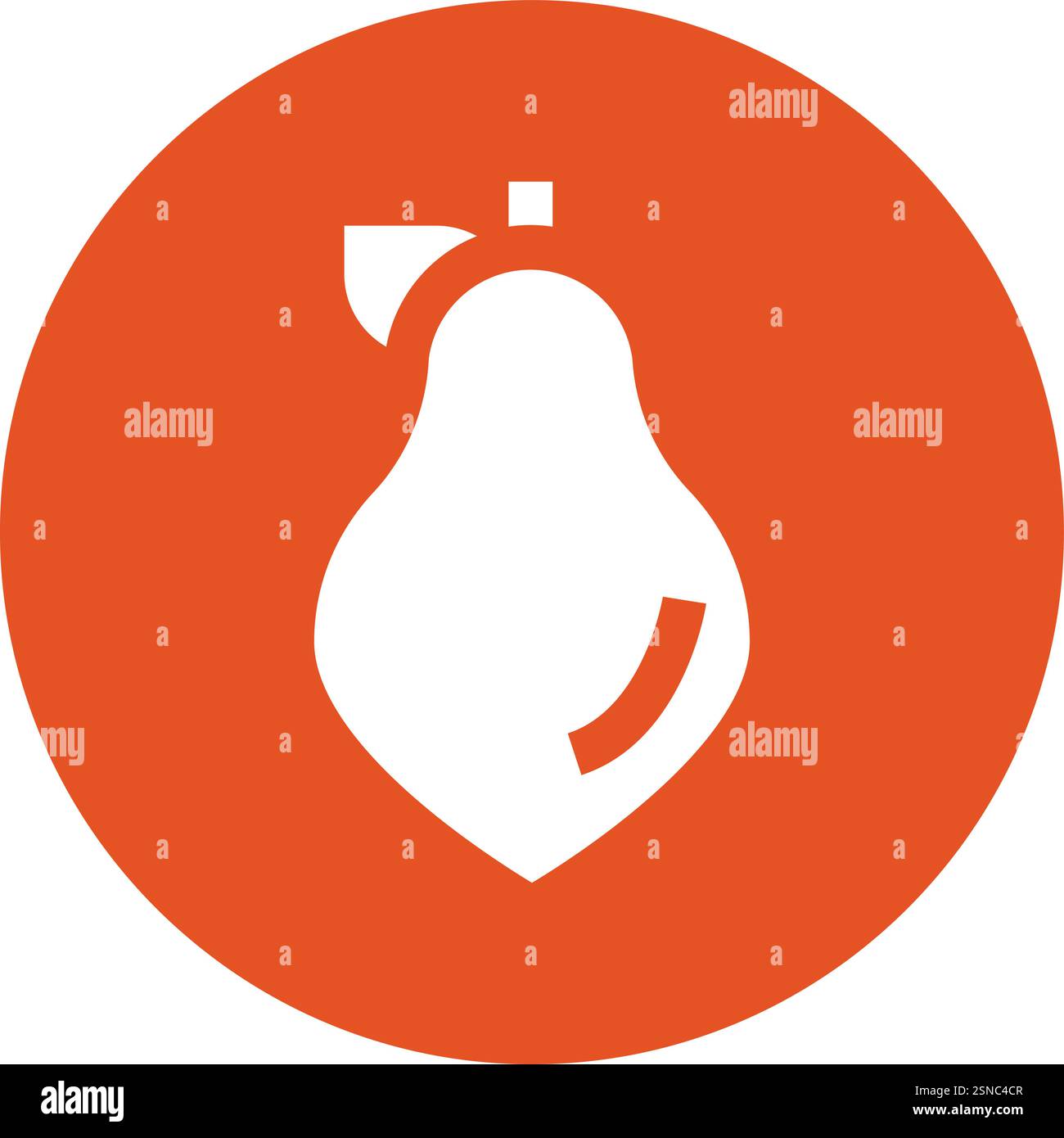 Papaya Vector Icon Design Illustration Stock Vector