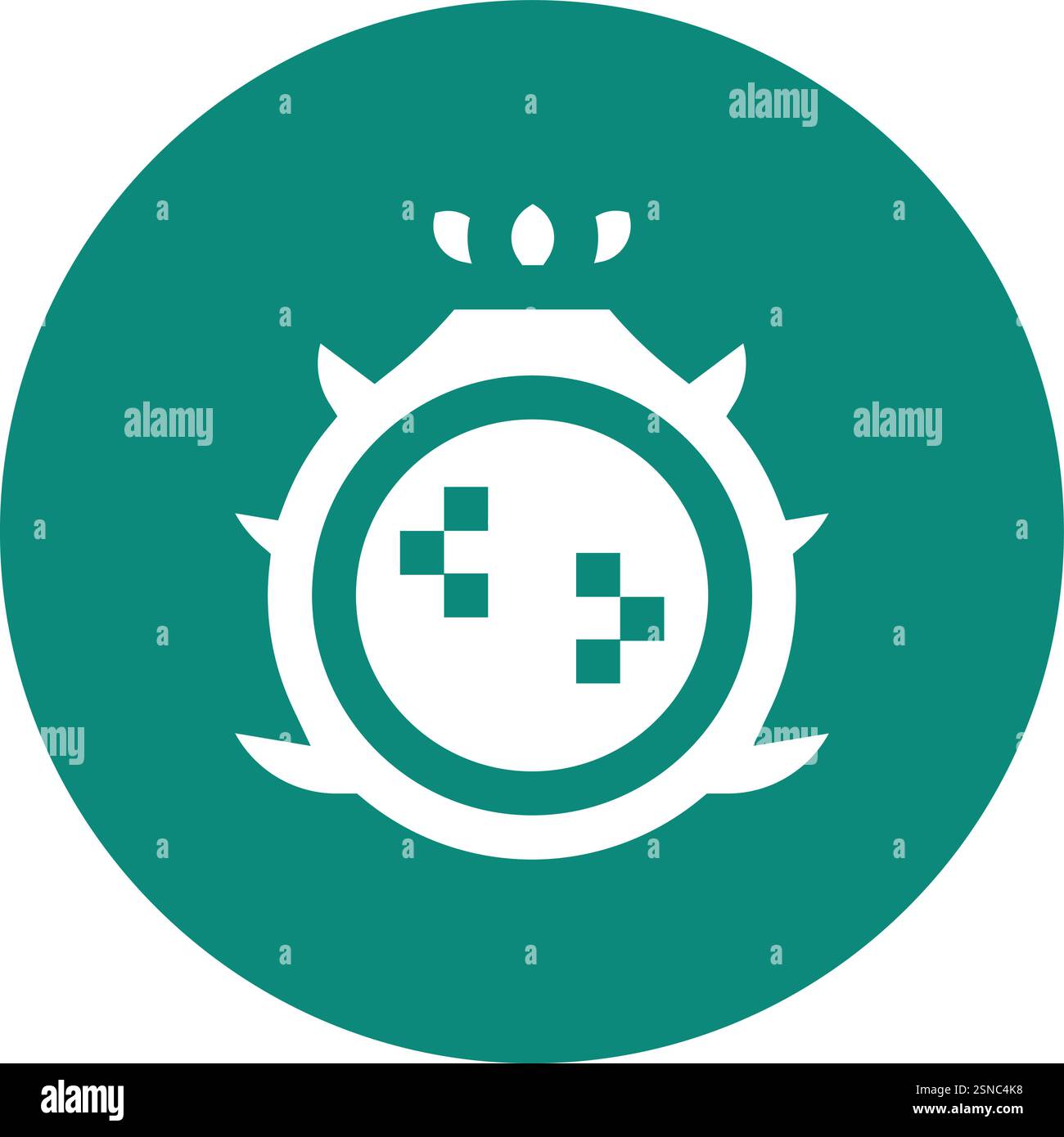 Dragon Vector Icon Design Illustration Stock Vector