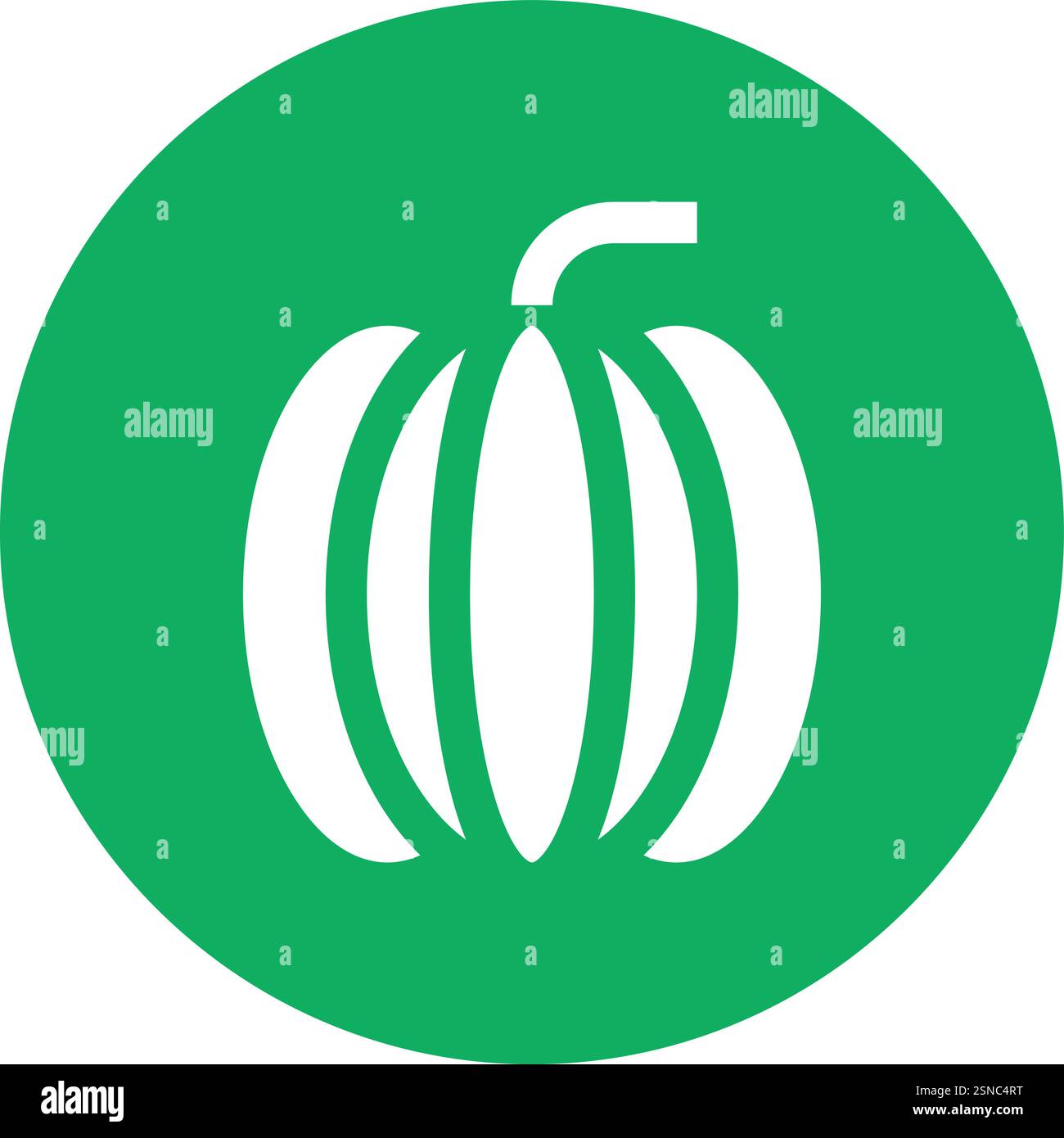 Pumpkin Vector Icon Design Illustration Stock Vector