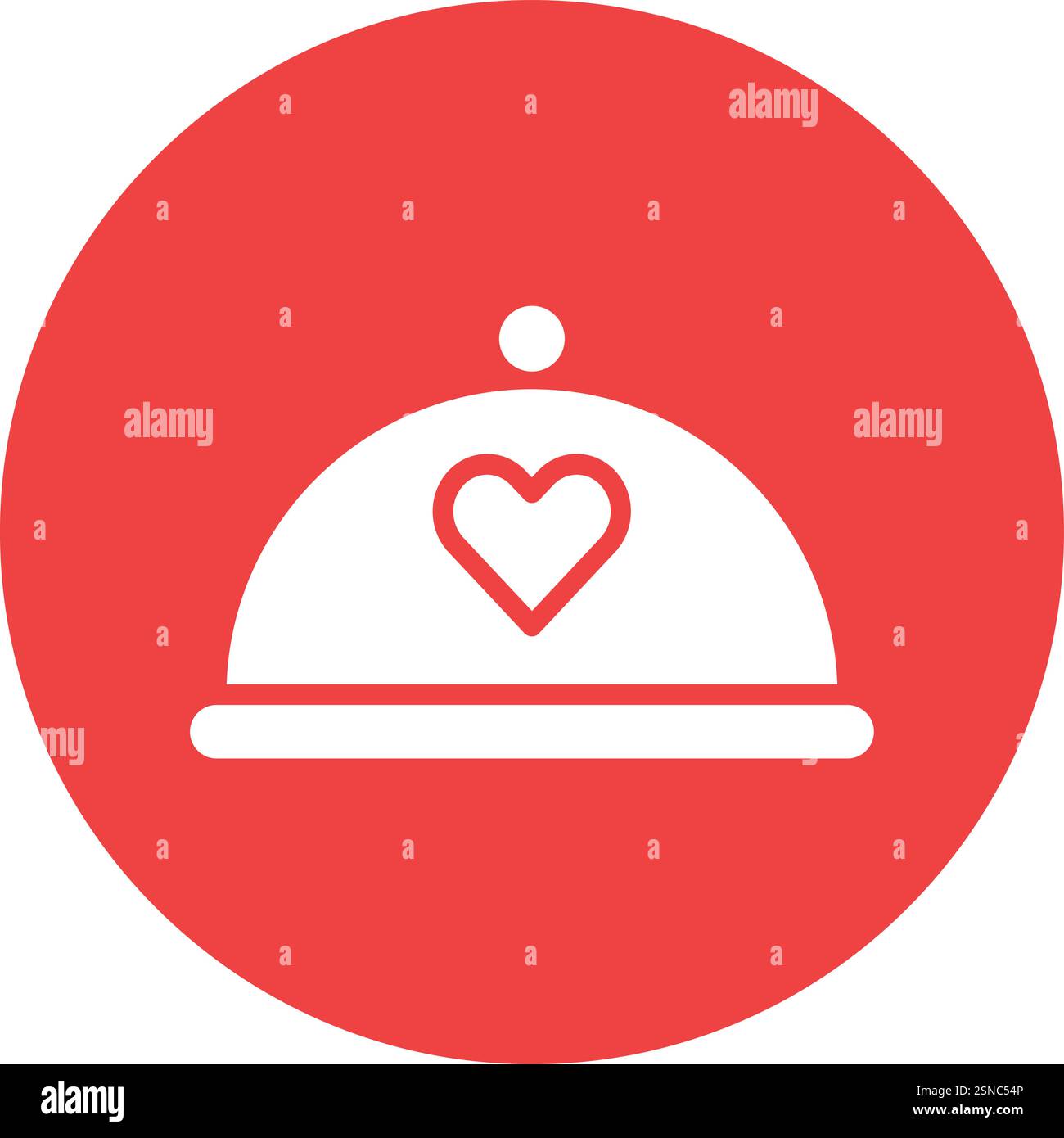 Romantic Dinner Vector Icon Design Illustration Stock Vector