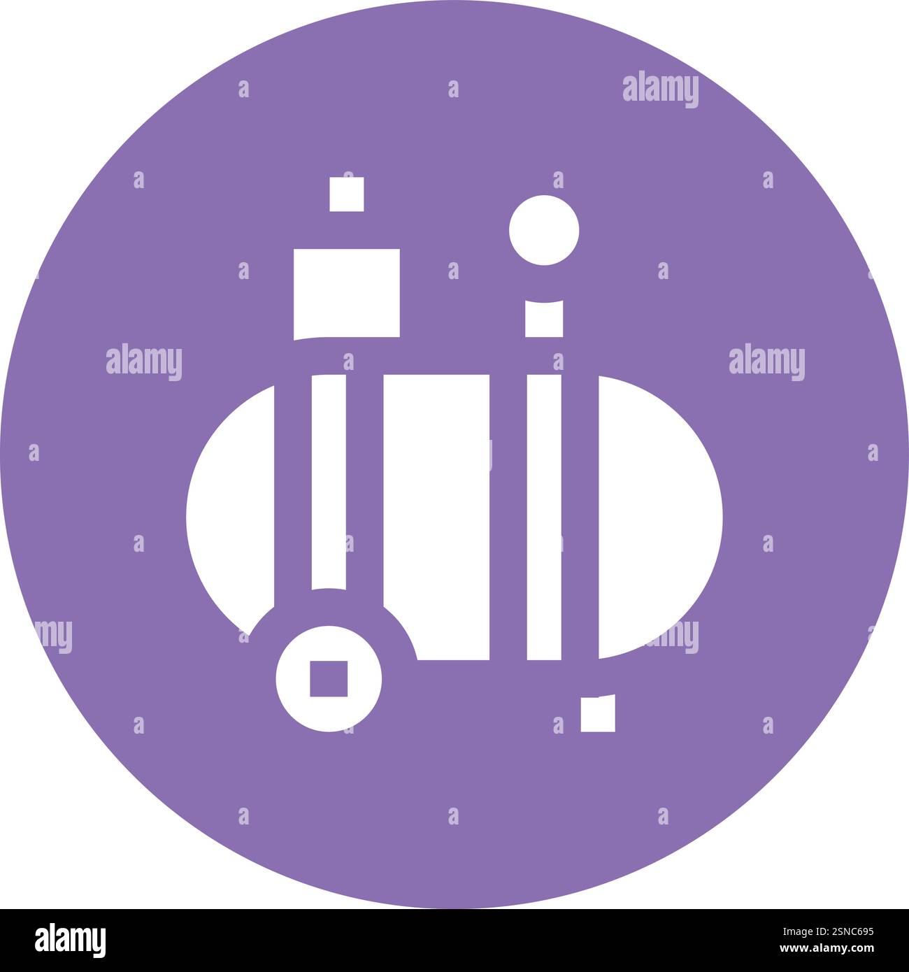 Air Compressor Vector Icon Design Illustration Stock Vector