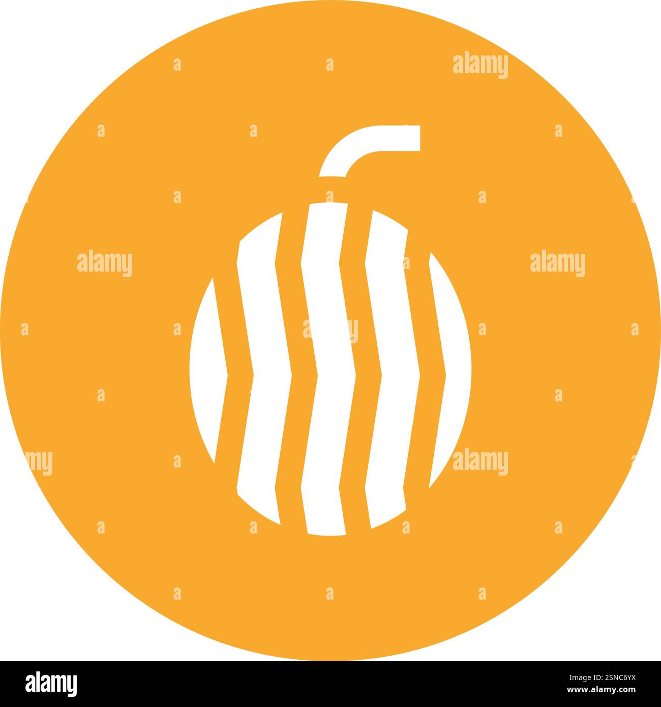 Watermelon Vector Icon Design Illustration Stock Vector