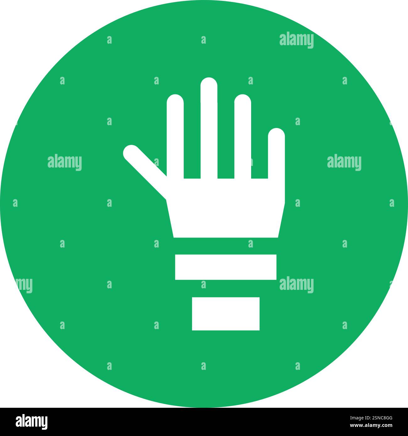 Hand Vector Icon Design Illustration Stock Vector