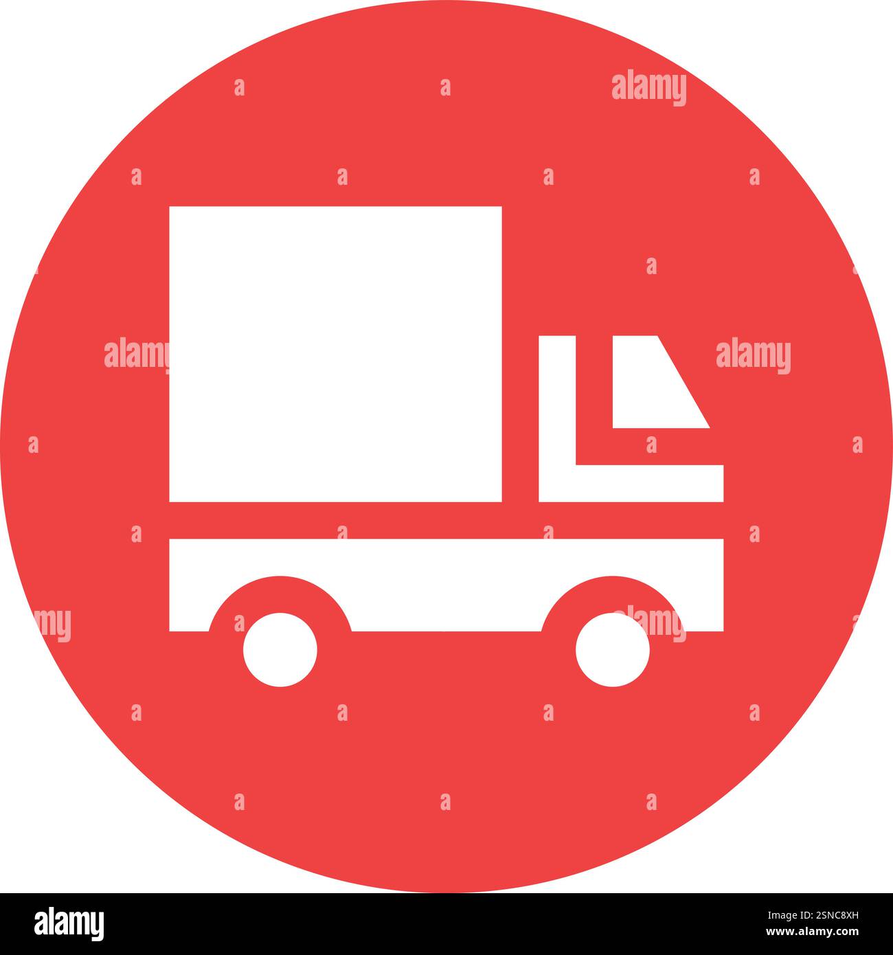 Cargo Delivery Tr Vector Icon Design Illustration Stock Vector