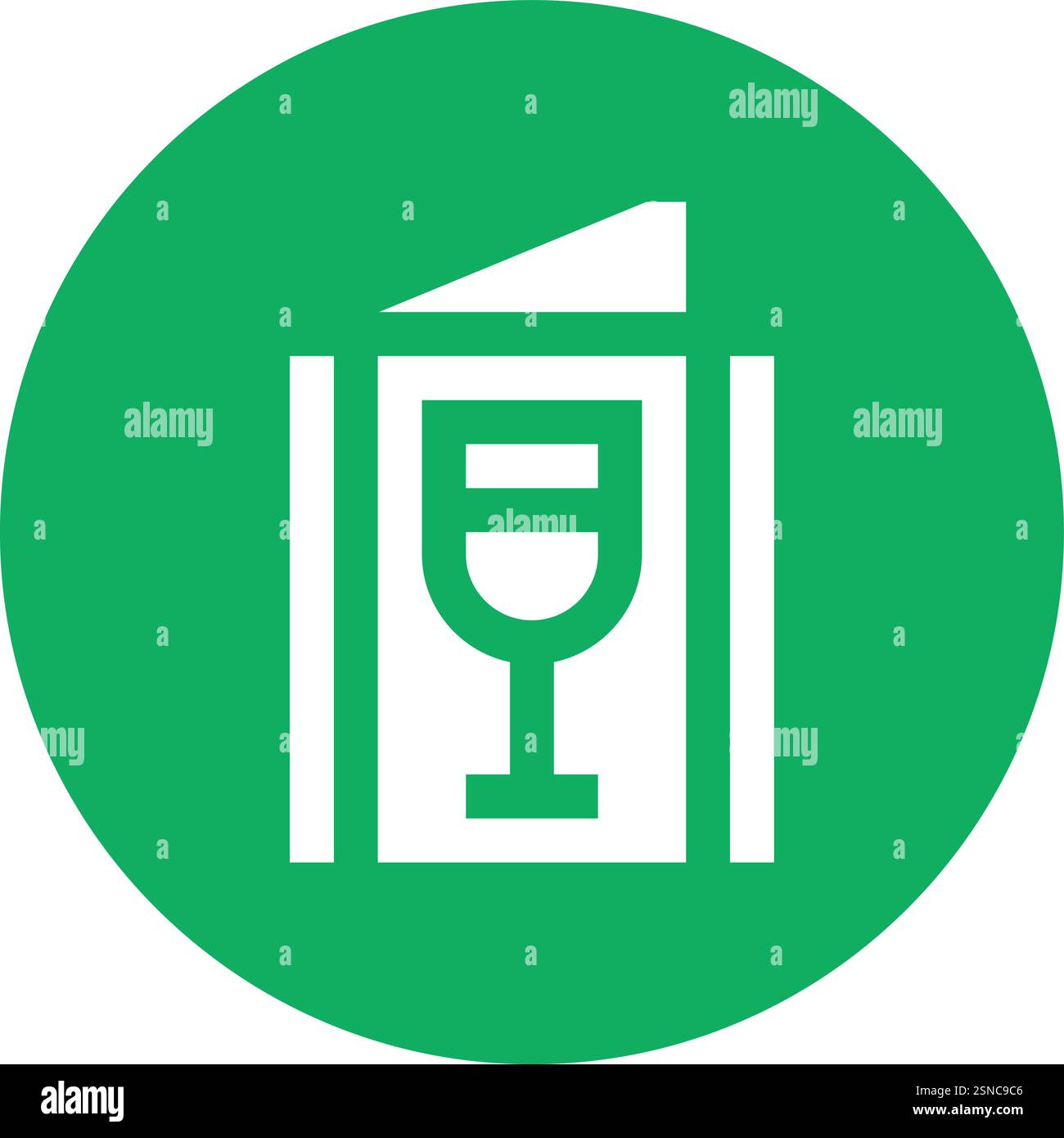 Menu card Vector Icon Design Illustration Stock Vector