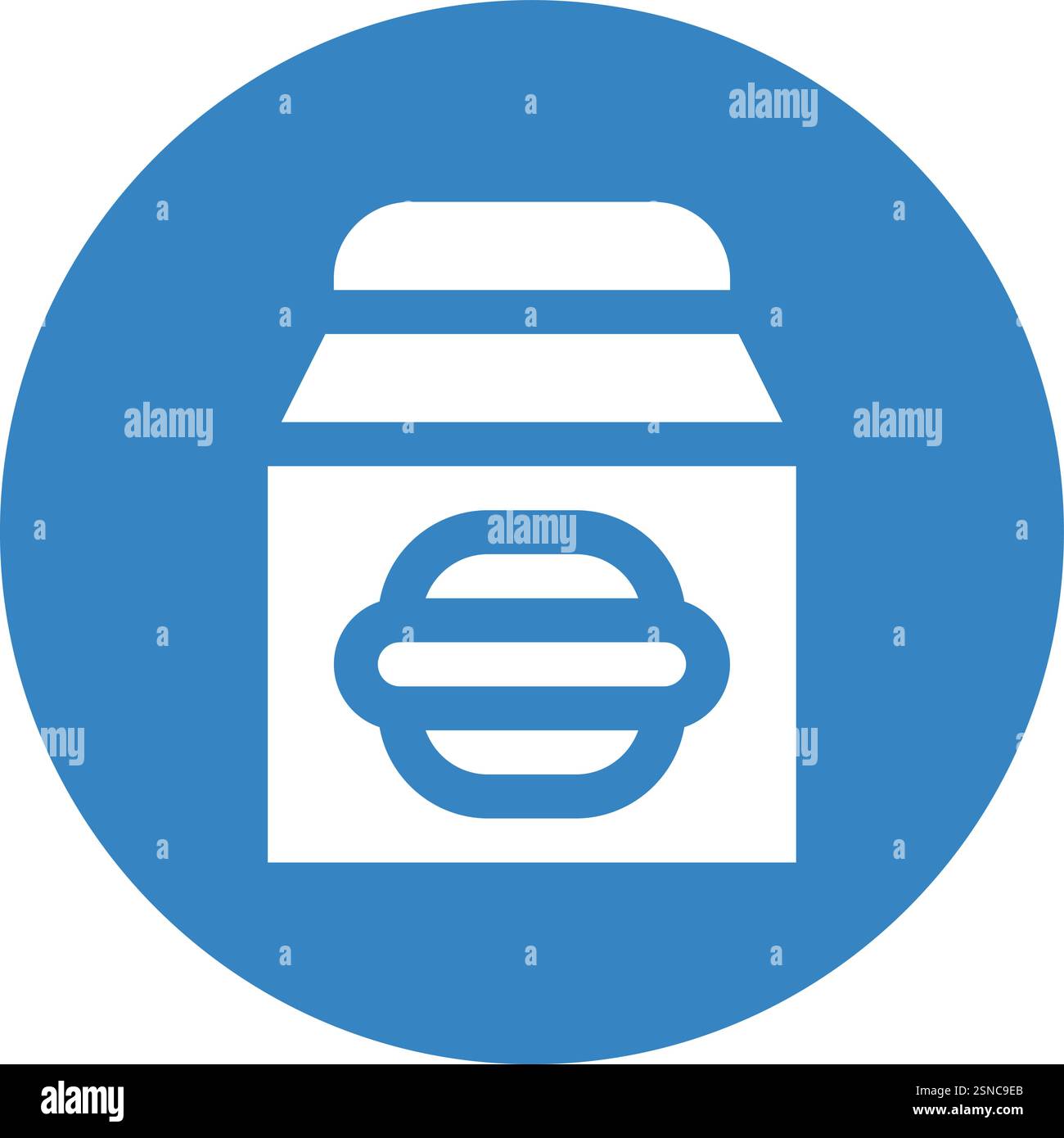 Take Away Vector Icon Design Illustration Stock Vector