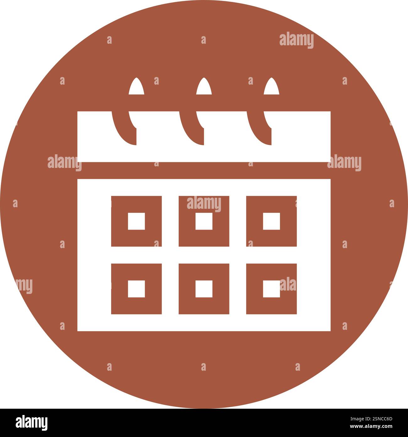 Calendar Schedule Vector Icon Design Illustration Stock Vector