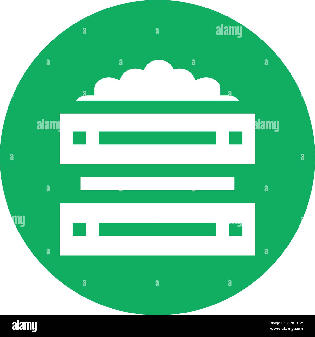 Wooden Crate Vector Icon Design Illustration Stock Vector