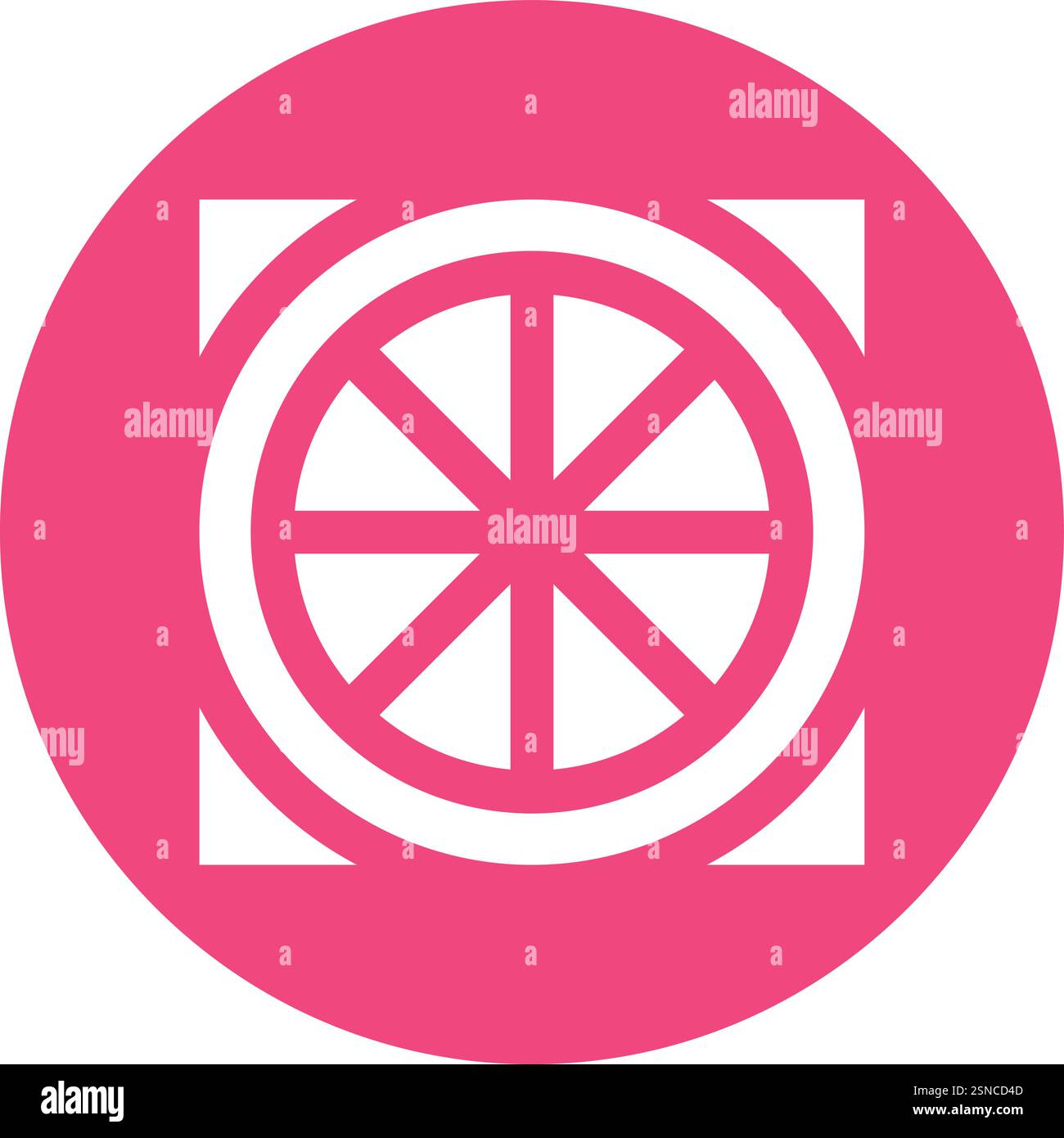 Pizza Box Vector Icon Design Illustration Stock Vector