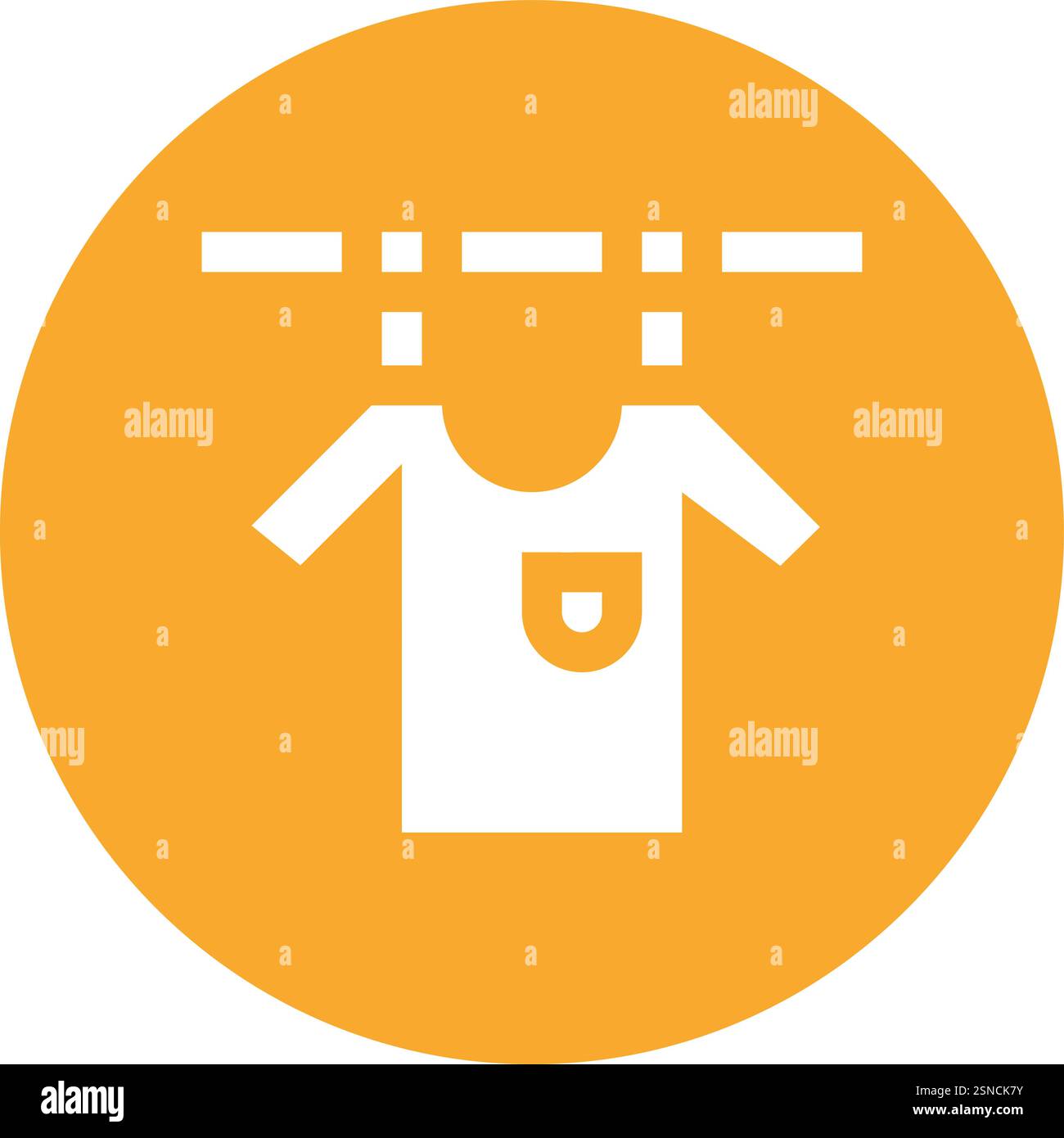 Drying Vector Icon Design Illustration Stock Vector