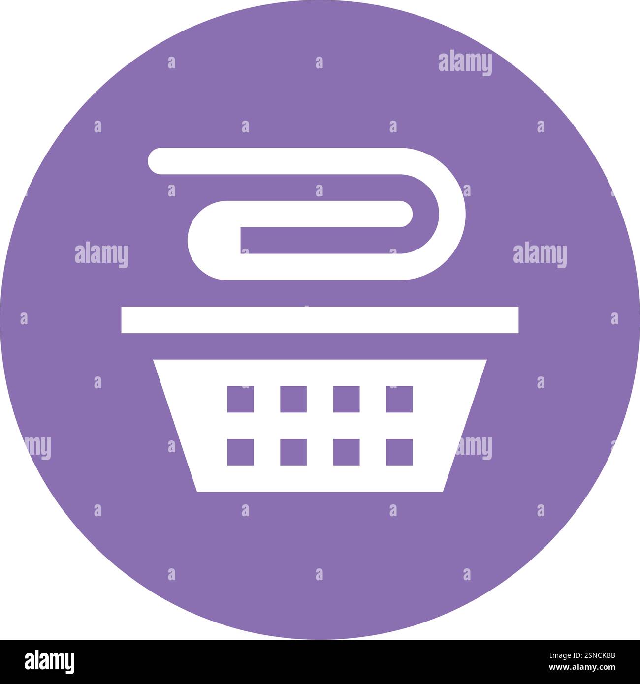 Washcloth Vector Icon Design Illustration Stock Vector