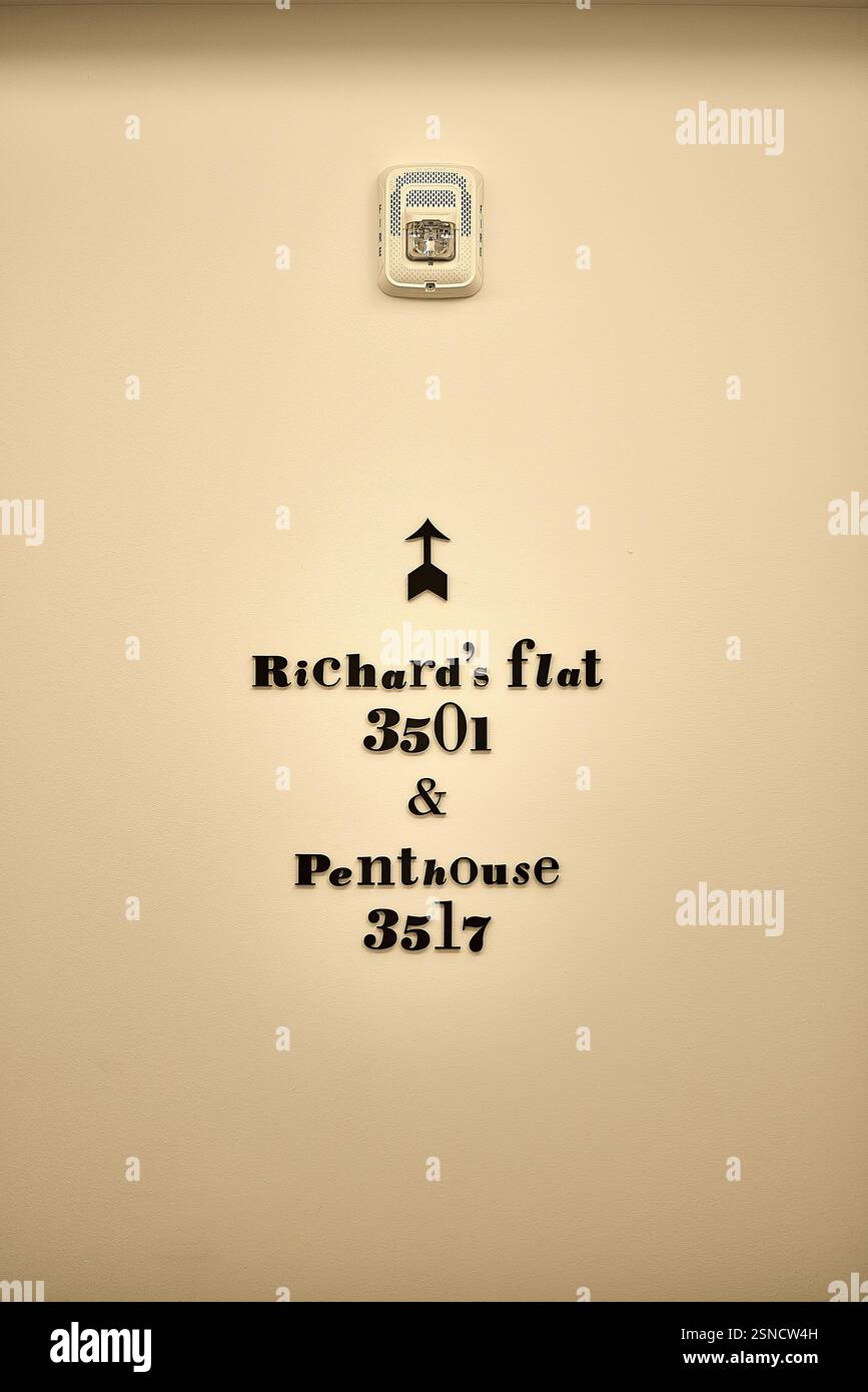 Photo inspiration: Fresh Look at Elevator Signeage To Richrd Branson S Flat And Penthouse In