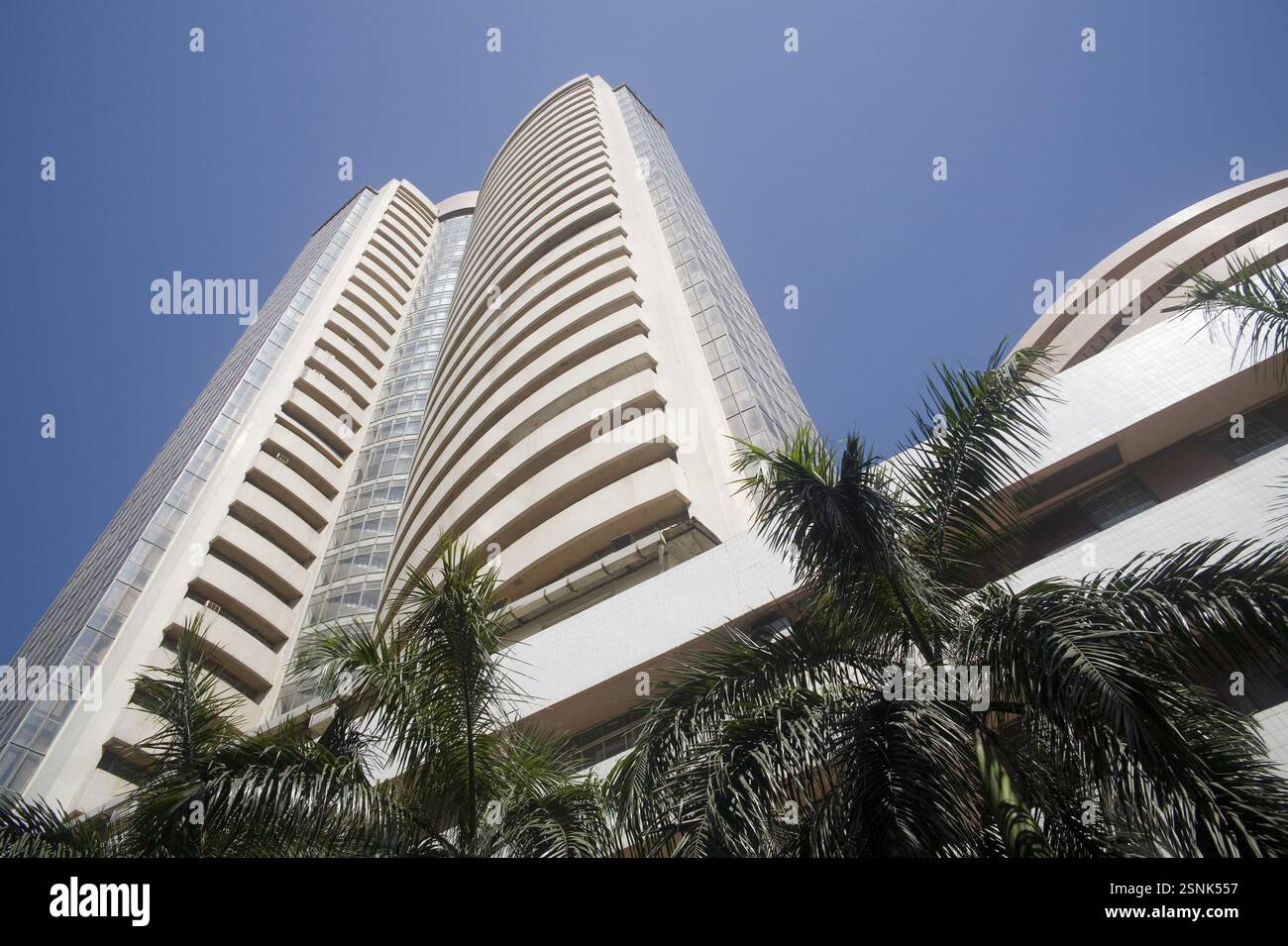 Bombay Stock exchange building, share market, Mumbai Bombay, Maharashtra, India, Asia Stock Photo