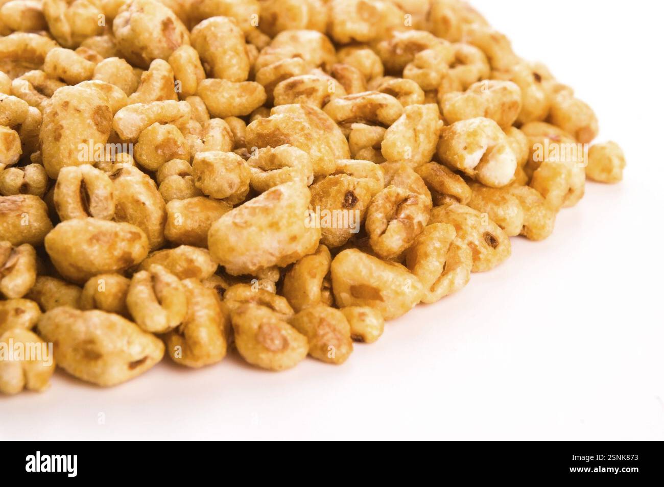 Popped wheat grains, lodz, poland Stock Photo - Alamy