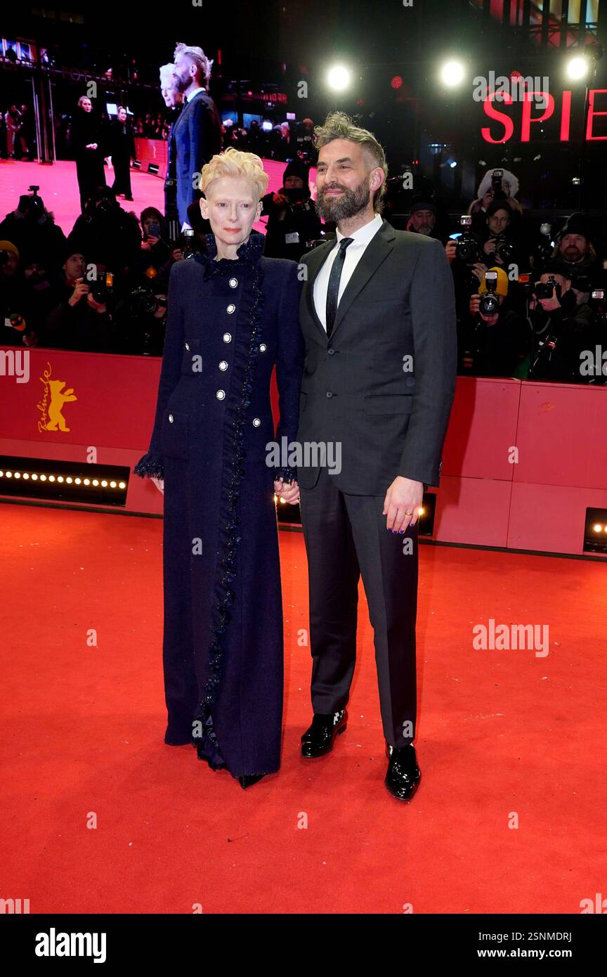 Tilda Swinton mit Partner Sandro Kopp bei der Festiva…