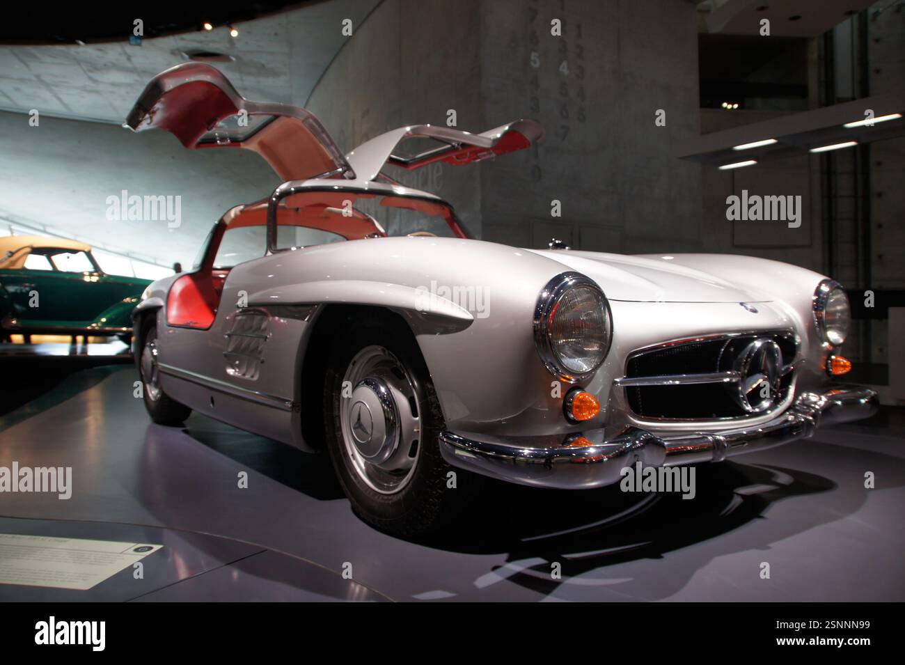 The Mercedes-Benz 300 SL Gullwing, a Germany, Munich-born icon, boasts ...