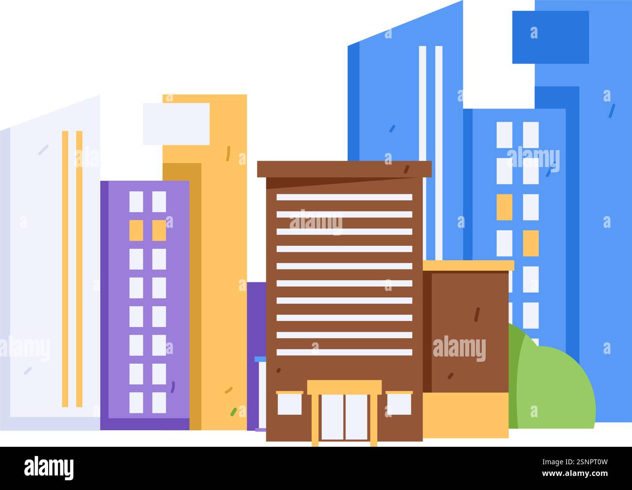 House building vector concept operation hand drawn illustration Stock ...