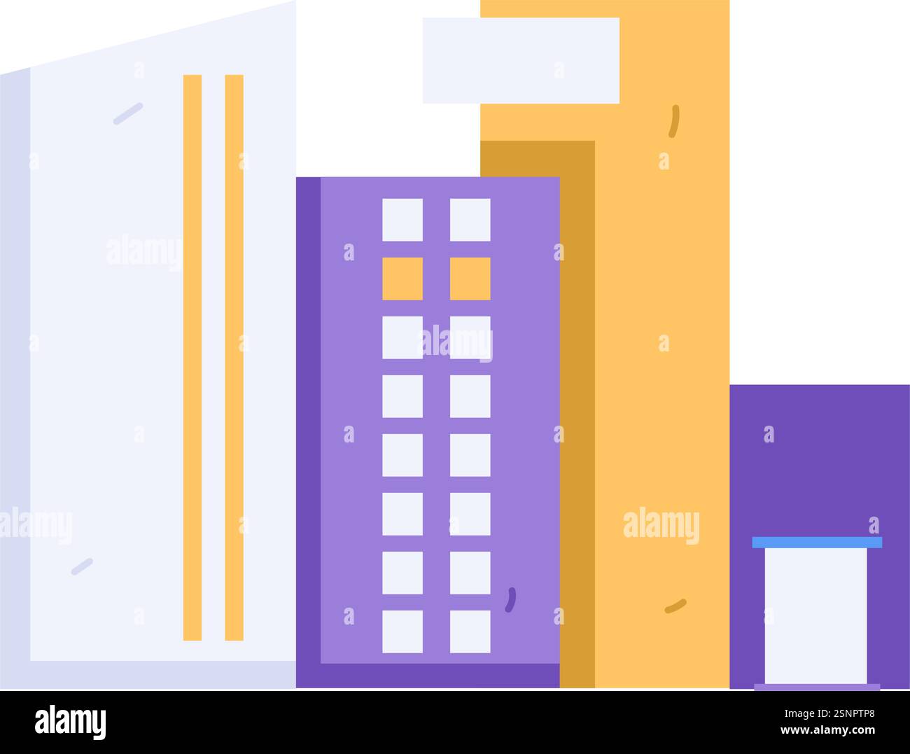 House building vector concept operation hand drawn illustration Stock ...