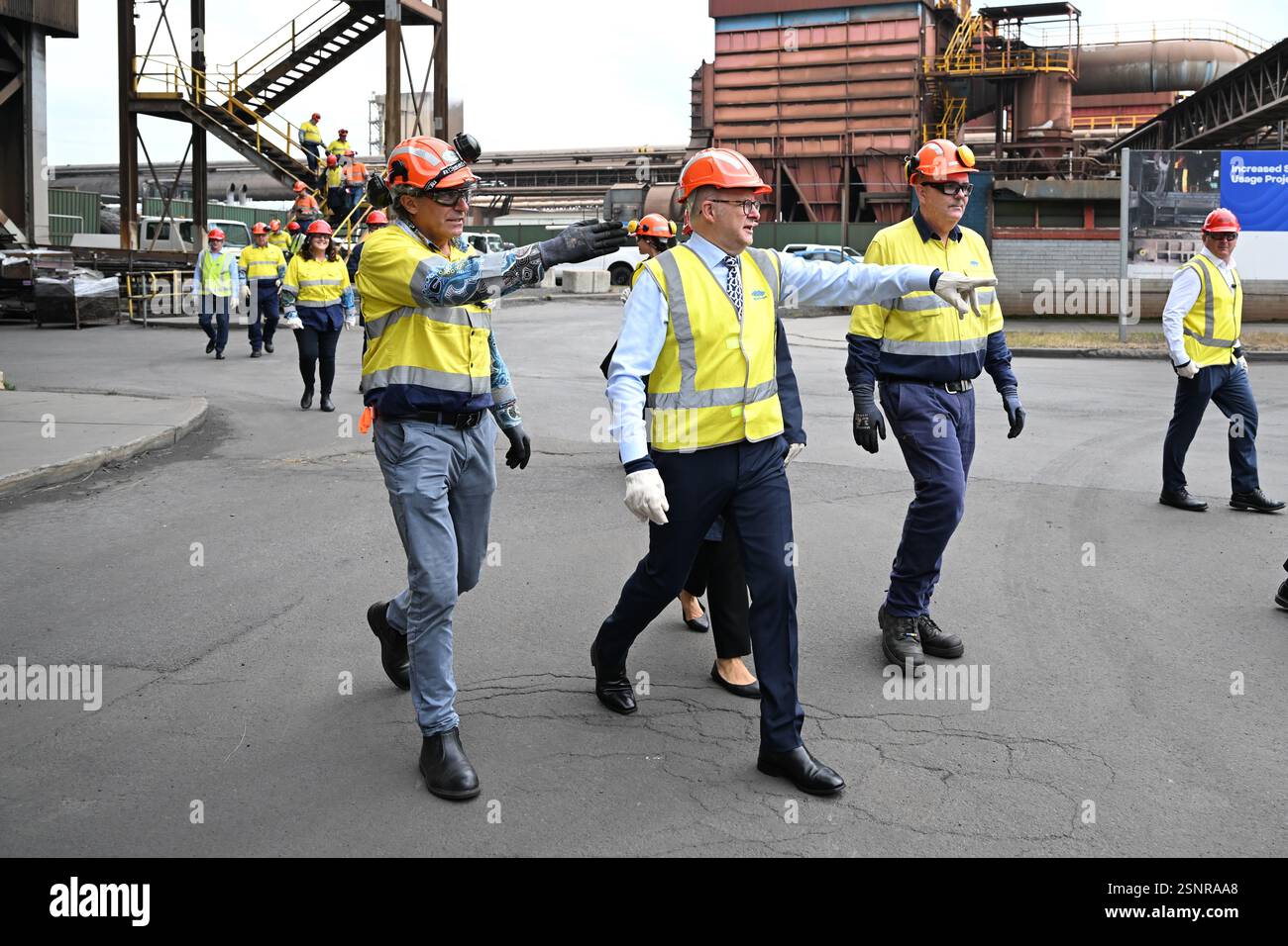 Sydney, Australia. 14th Feb, 2025. Prime Minister Anthony Albanese
