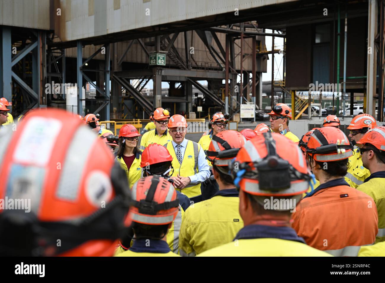 Sydney, Australia. 14th Feb, 2025. Prime Minister Anthony Albanese