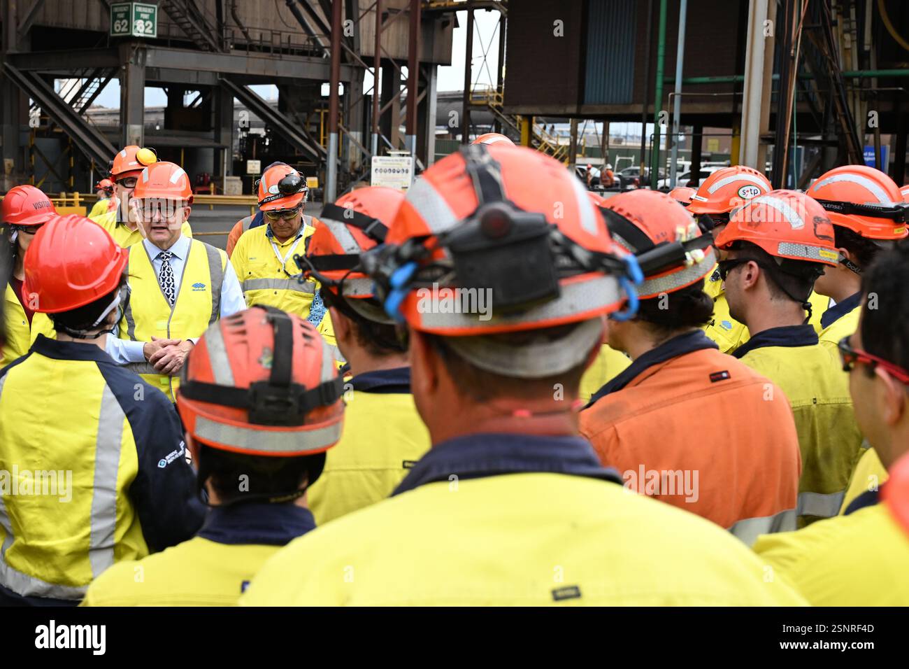 Sydney, Australia. 14th Feb, 2025. Prime Minister Anthony Albanese