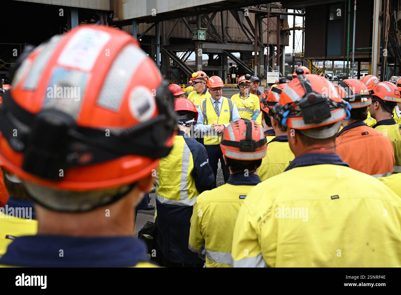 Sydney, Australia. 14th Feb, 2025. Prime Minister Anthony Albanese