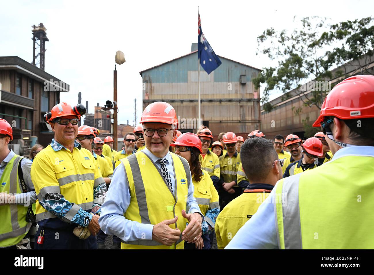 Sydney, Australia. 14th Feb, 2025. Prime Minister Anthony Albanese