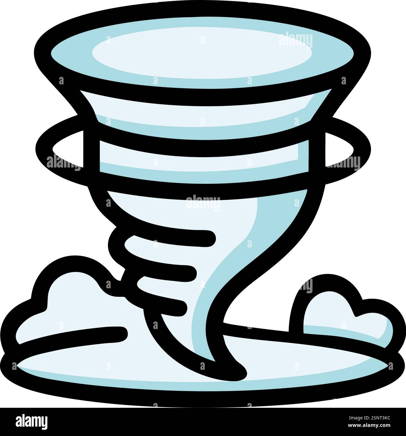Tornado cyclone weather illustration Stock Vector Image & Art - Alamy
