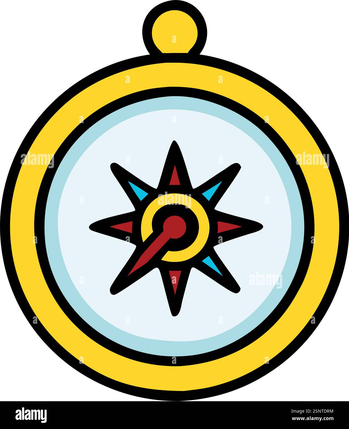 Wind rose compass symbol illustration Stock Vector Image & Art - Alamy