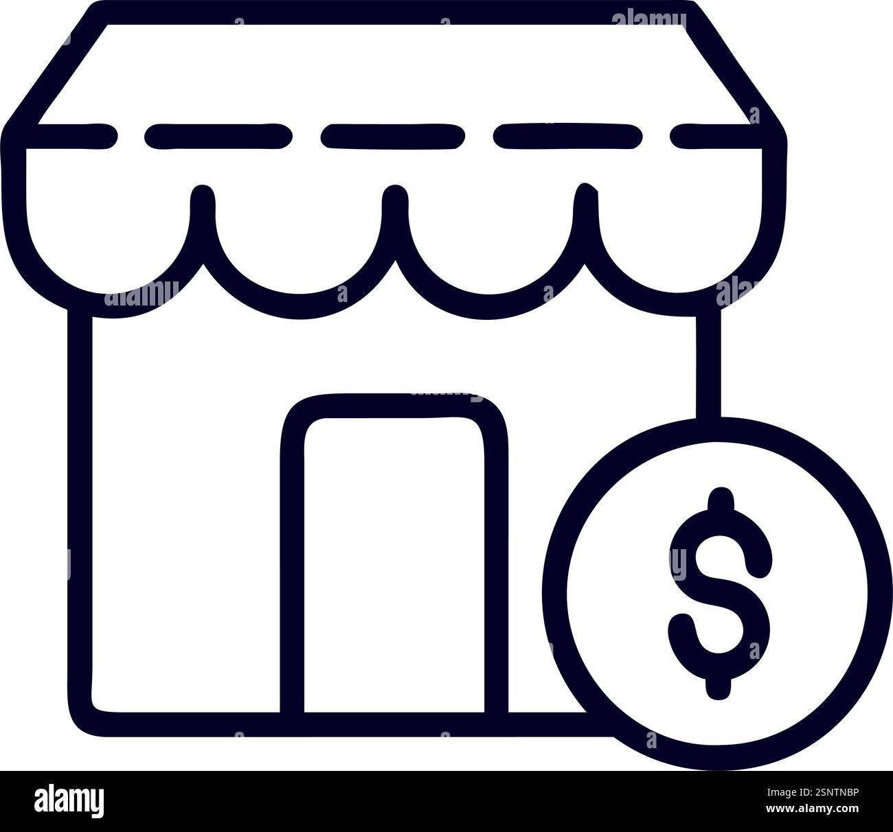 Food business shop icon Stock Vector Image & Art - Alamy