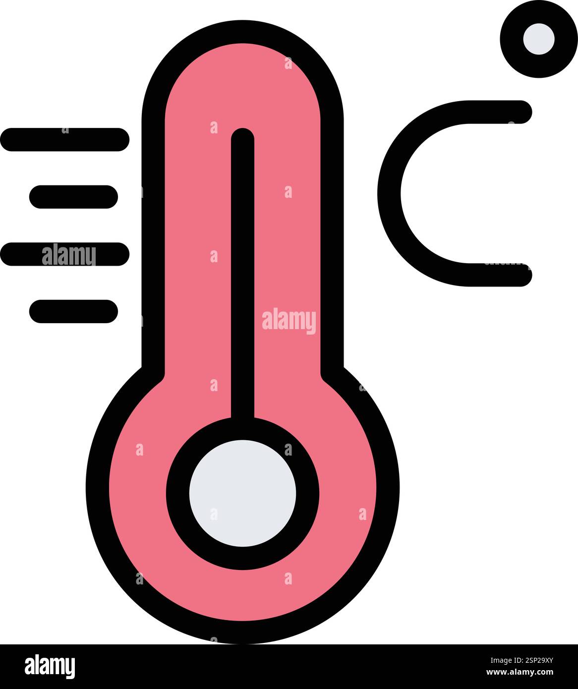 Celsius Vector Icon Design Illustration Stock Vector
