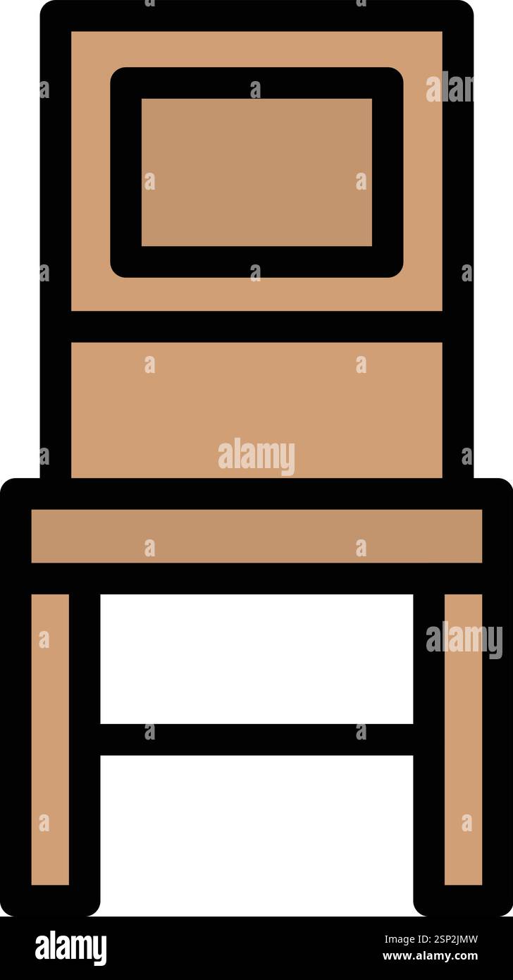 Chair Vector Icon Design Illustration Stock Vector Image & Art - Alamy