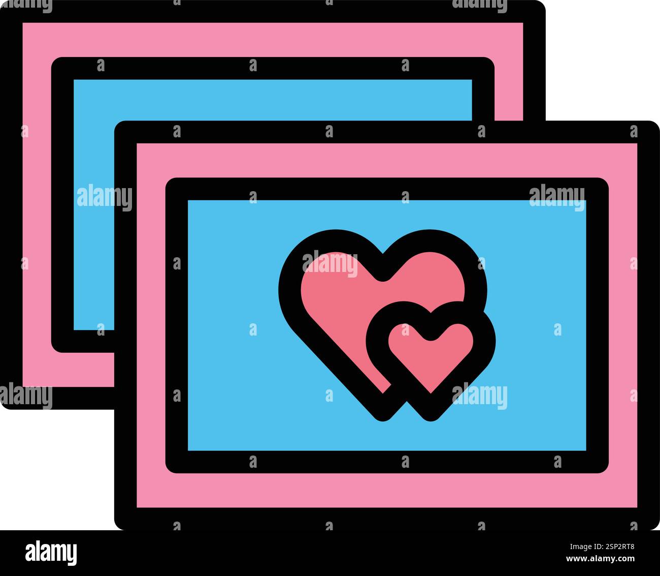 Wedding photos Vector Icon Design Illustration Stock Vector Image & Art ...