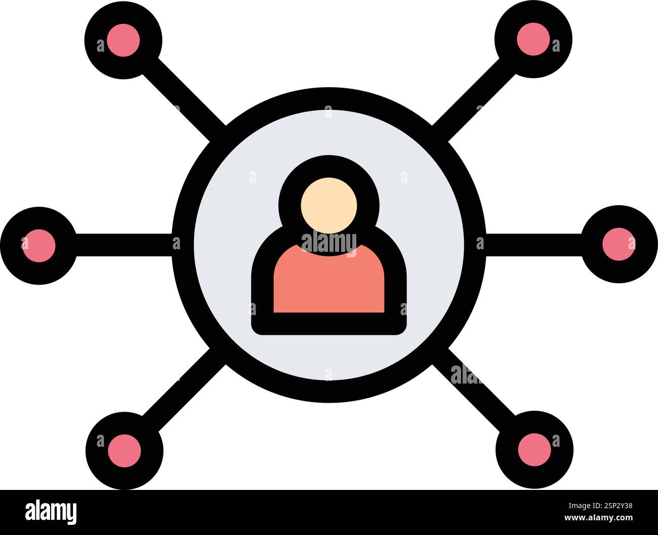Affiliate Marketing Vector Icon Design Illustration Stock Vector