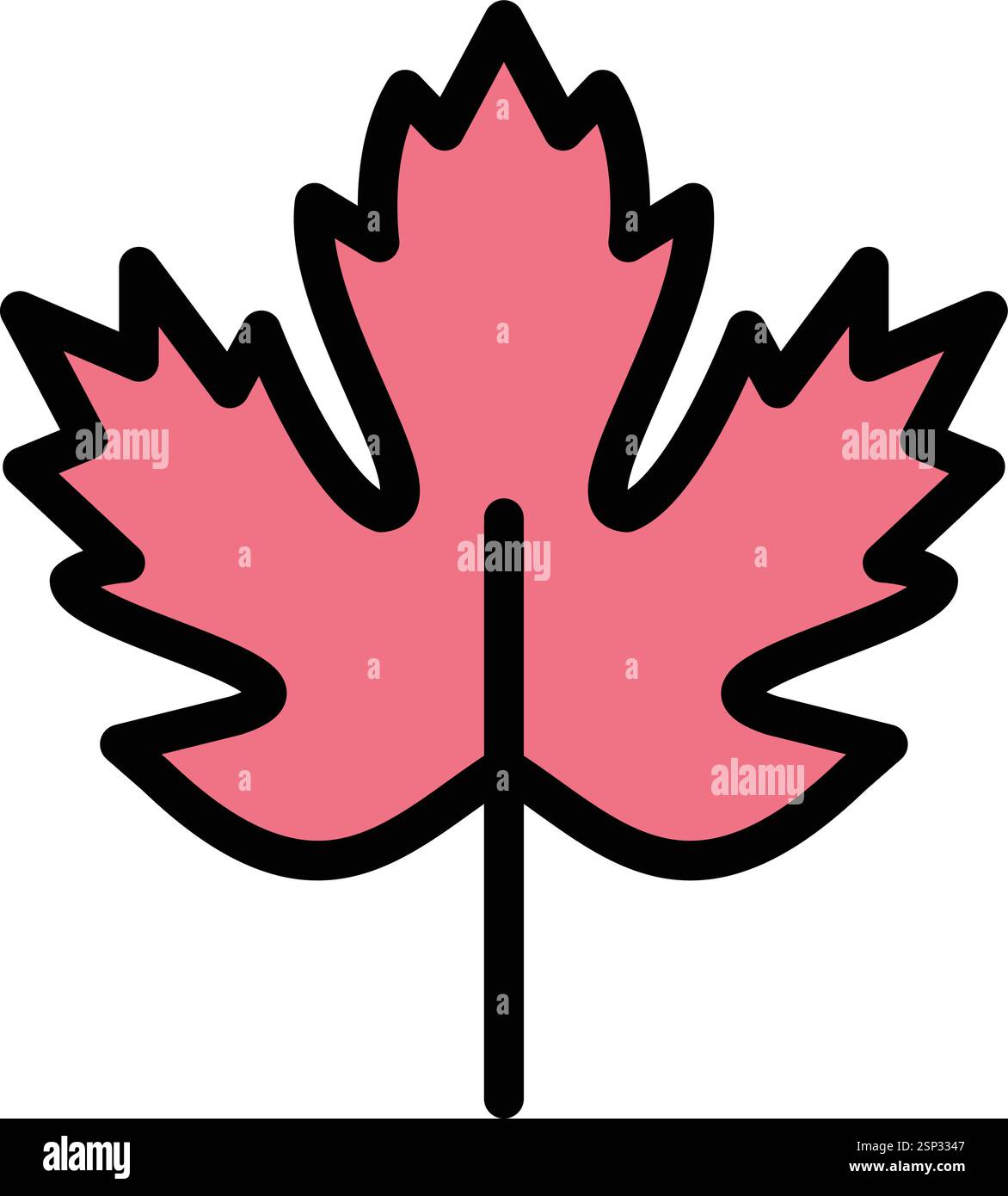 Modern leaves vector vectors hi-res stock photography and images - Alamy