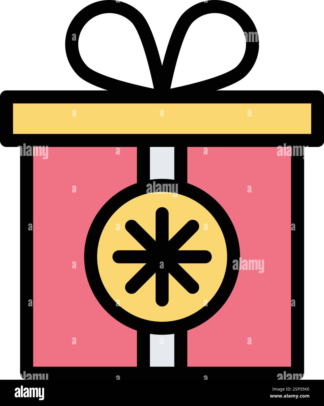 Gift Vector Icon Design Illustration Stock Vector