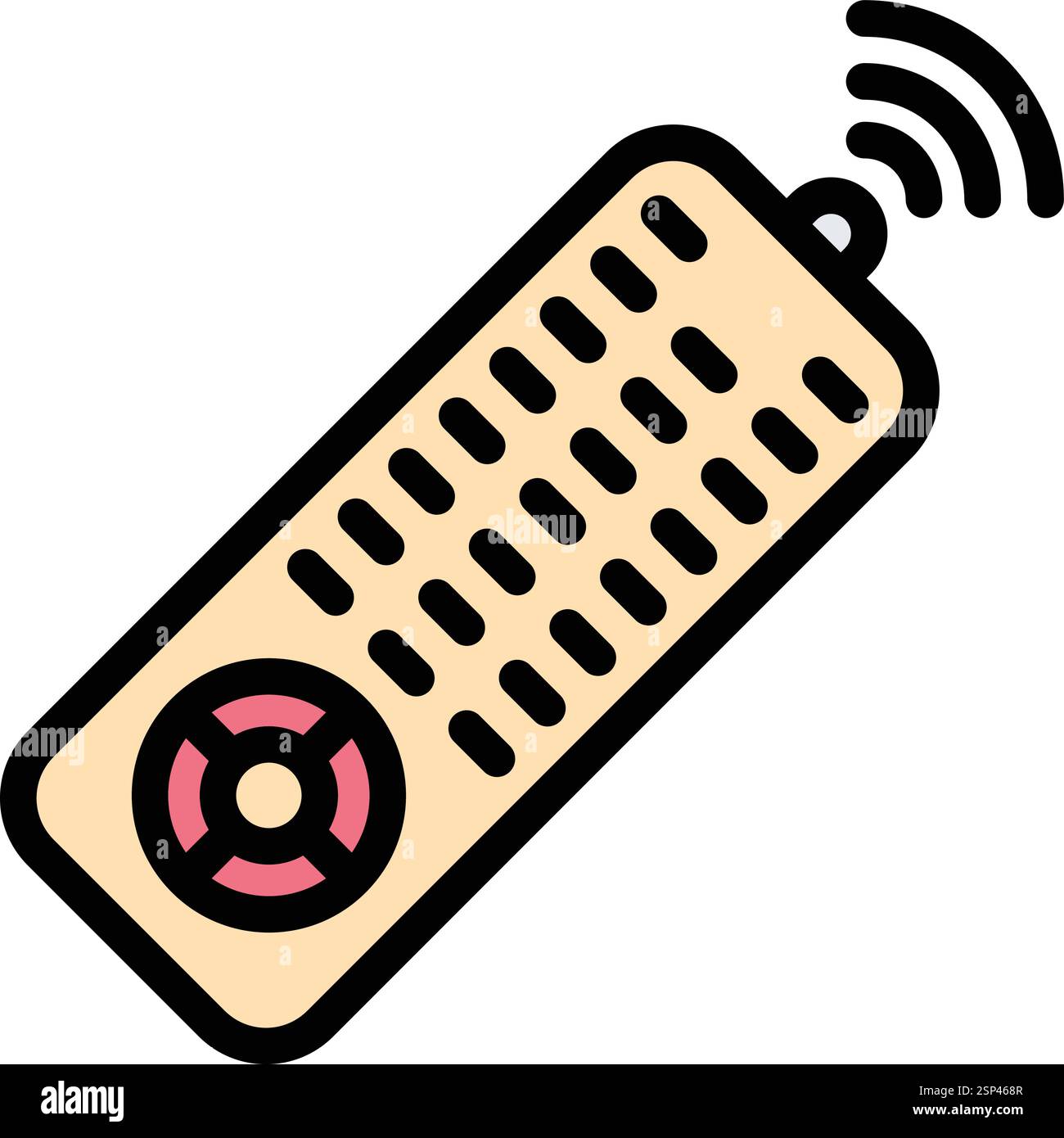 Remote control Vector Icon Design Illustration Stock Vector