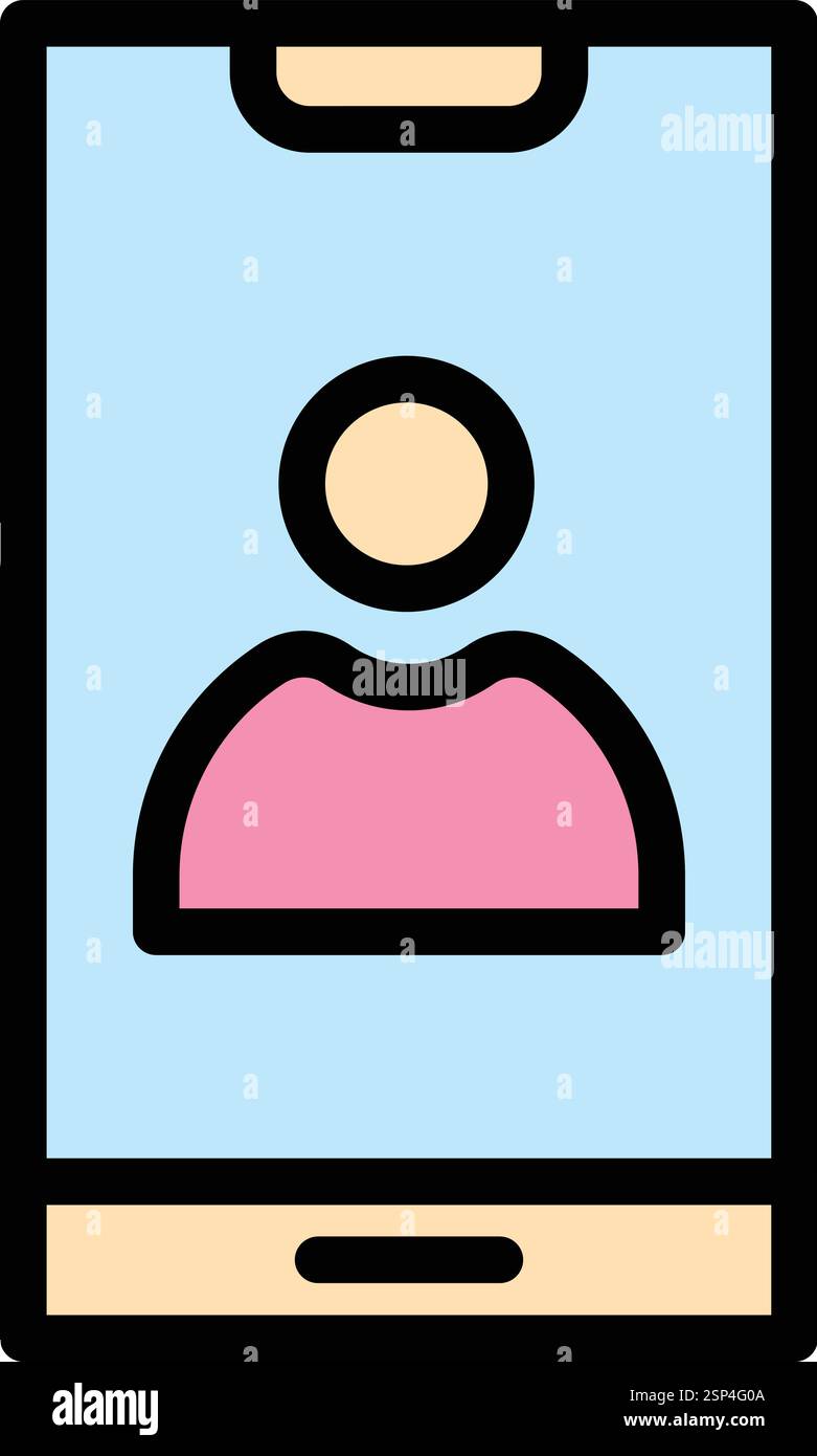 Account Vector Icon Design Illustration Stock Vector