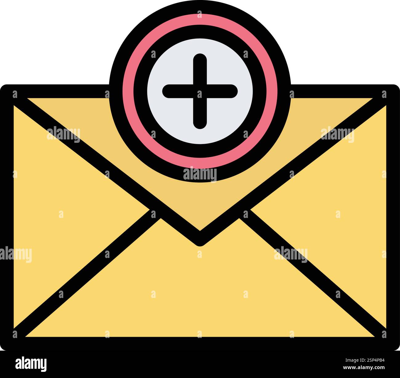 New message Vector Icon Design Illustration Stock Vector