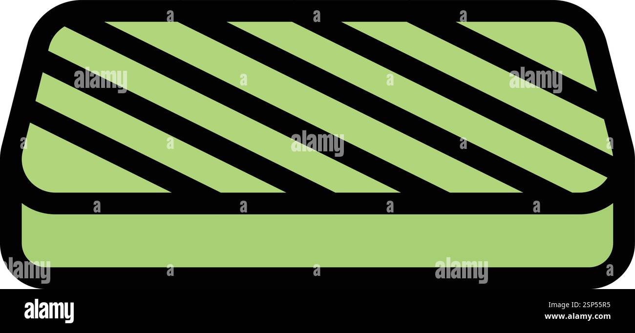 Mattress Vector Icon Design Illustration Stock Vector