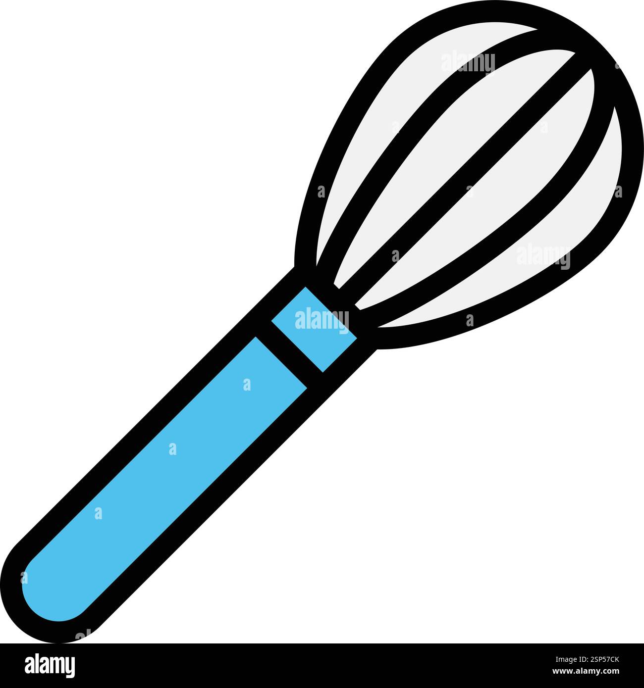 Whisk Vector Icon Design Illustration Stock Vector
