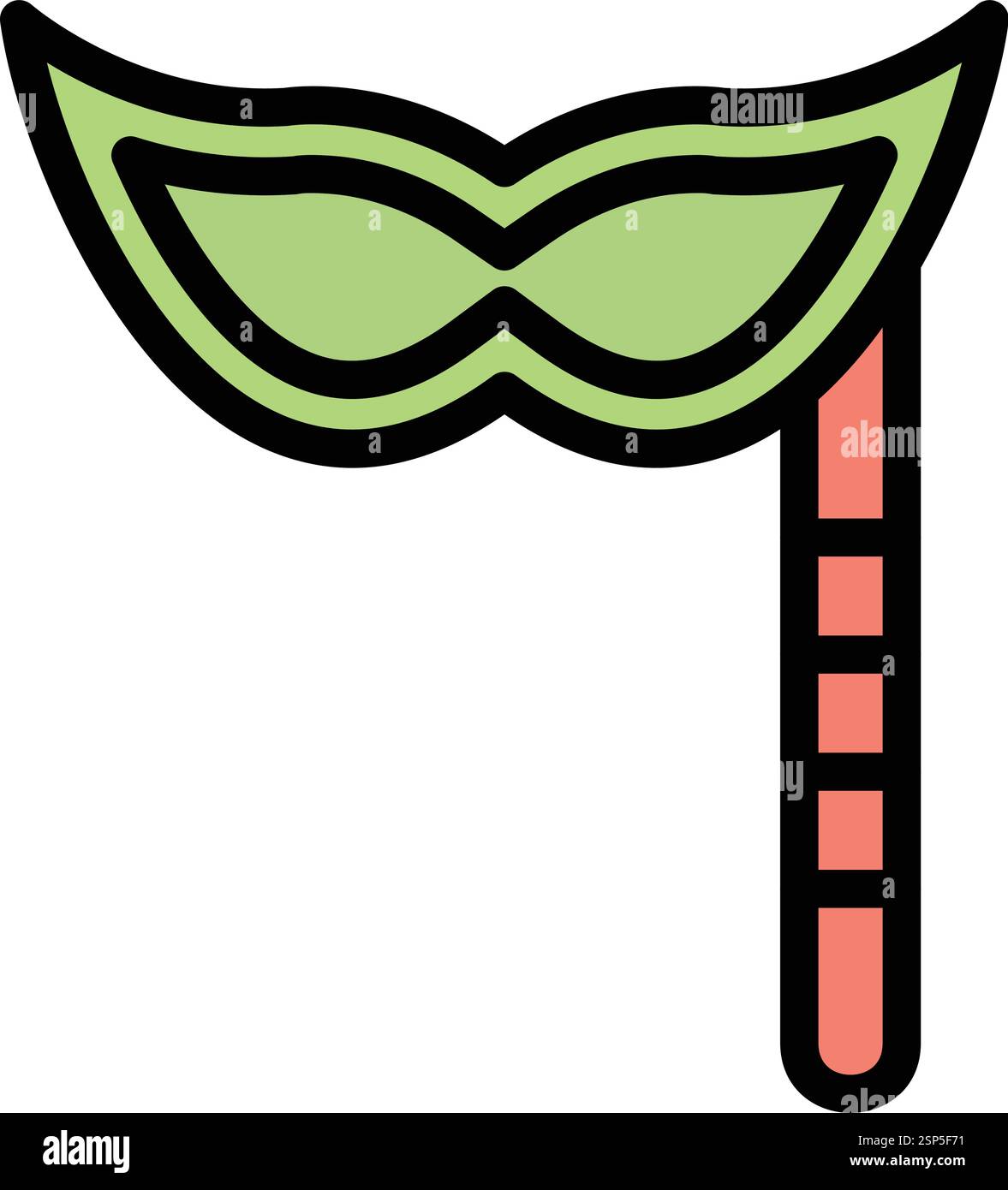 Mask Vector Icon Design Illustration Stock Vector