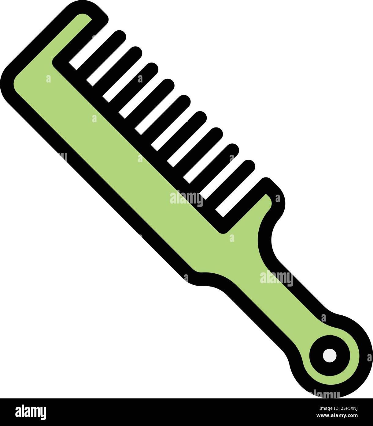 Comb hair vector vectors hi-res stock photography and images - Alamy
