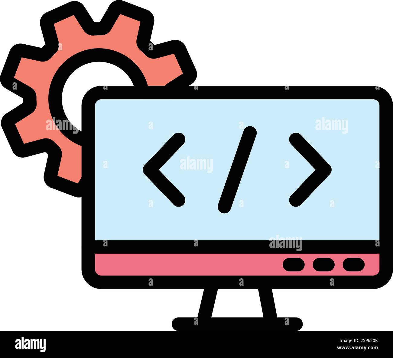 Web design Vector Icon Design Illustration Stock Vector