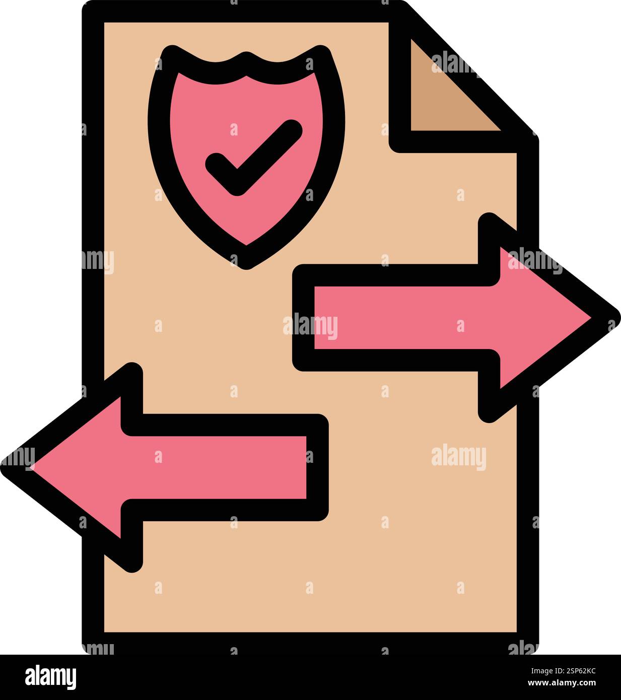File transfer Vector Icon Design Illustration Stock Vector