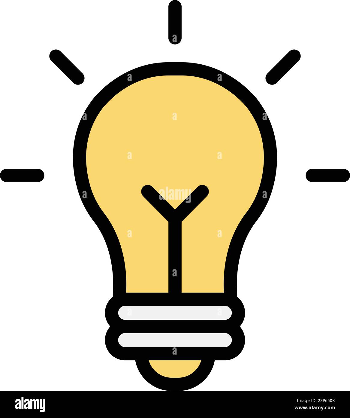 Idea Vector Icon Design Illustration Stock Vector