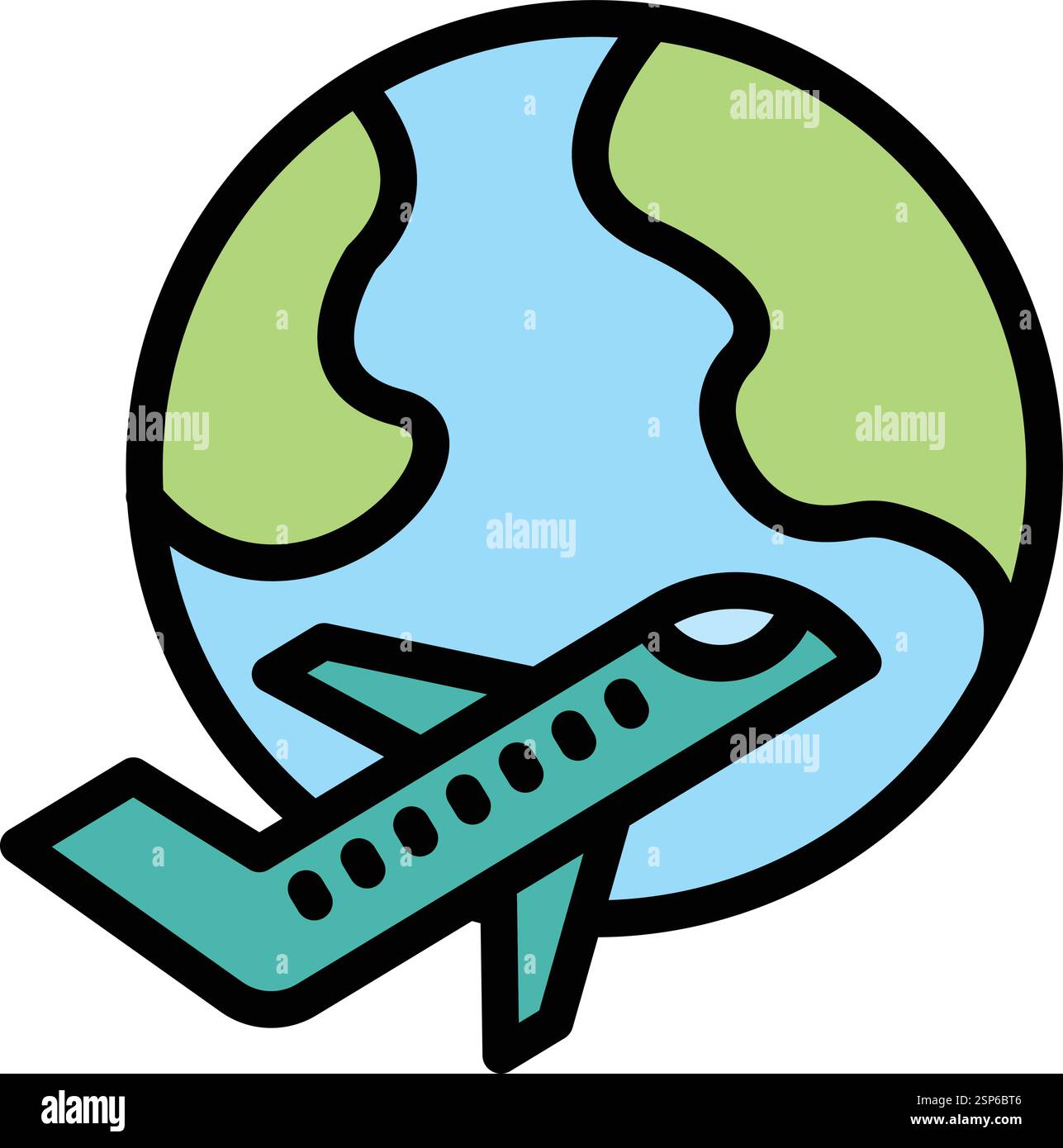 Travel Vector Icon Design Illustration Stock Vector