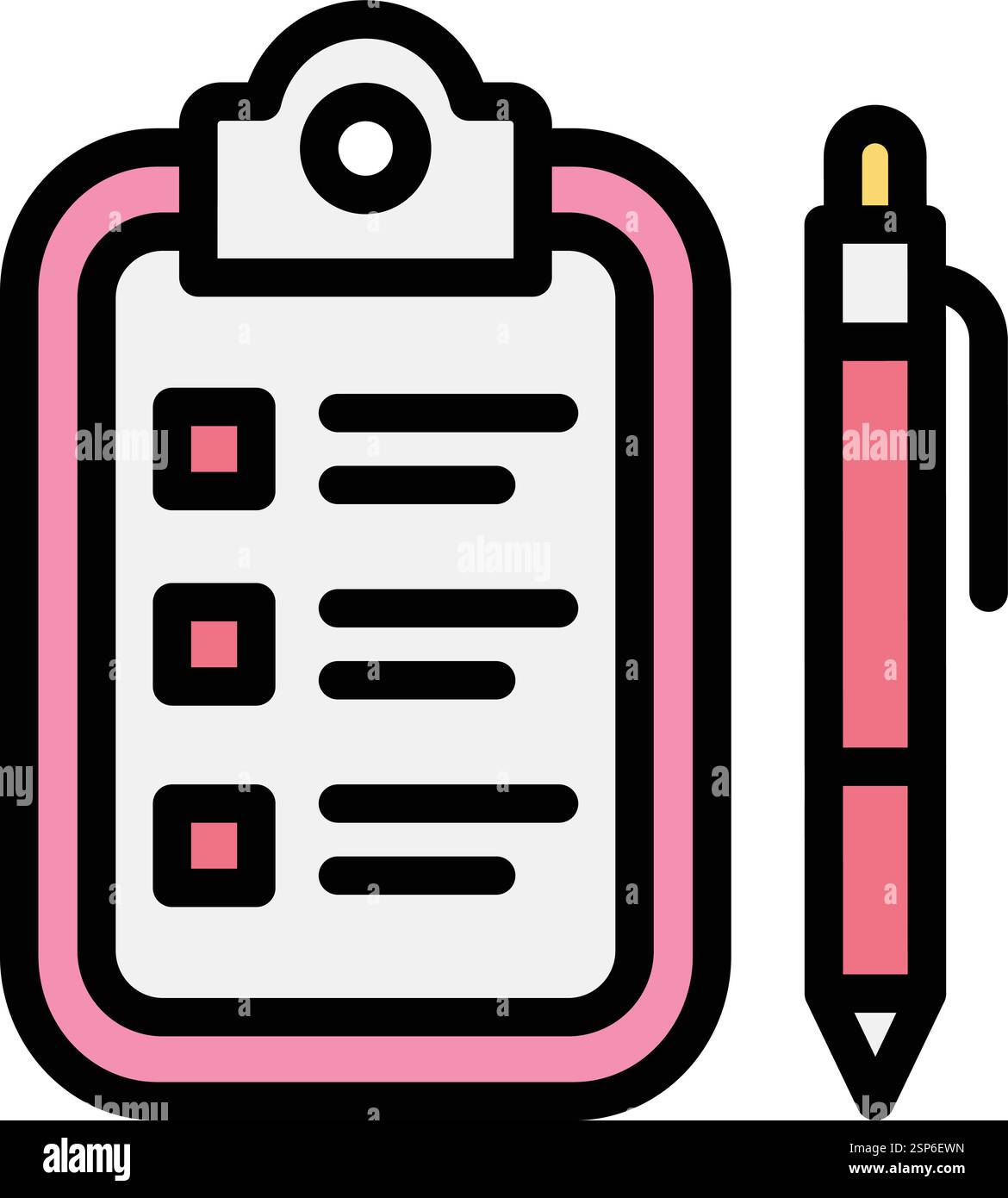 Contract Vector Icon Design Illustration Stock Vector